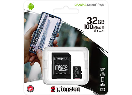 Tarjeta de memoria flash (adaptador microSDHC a SD Incluido) SDCS2/32GB