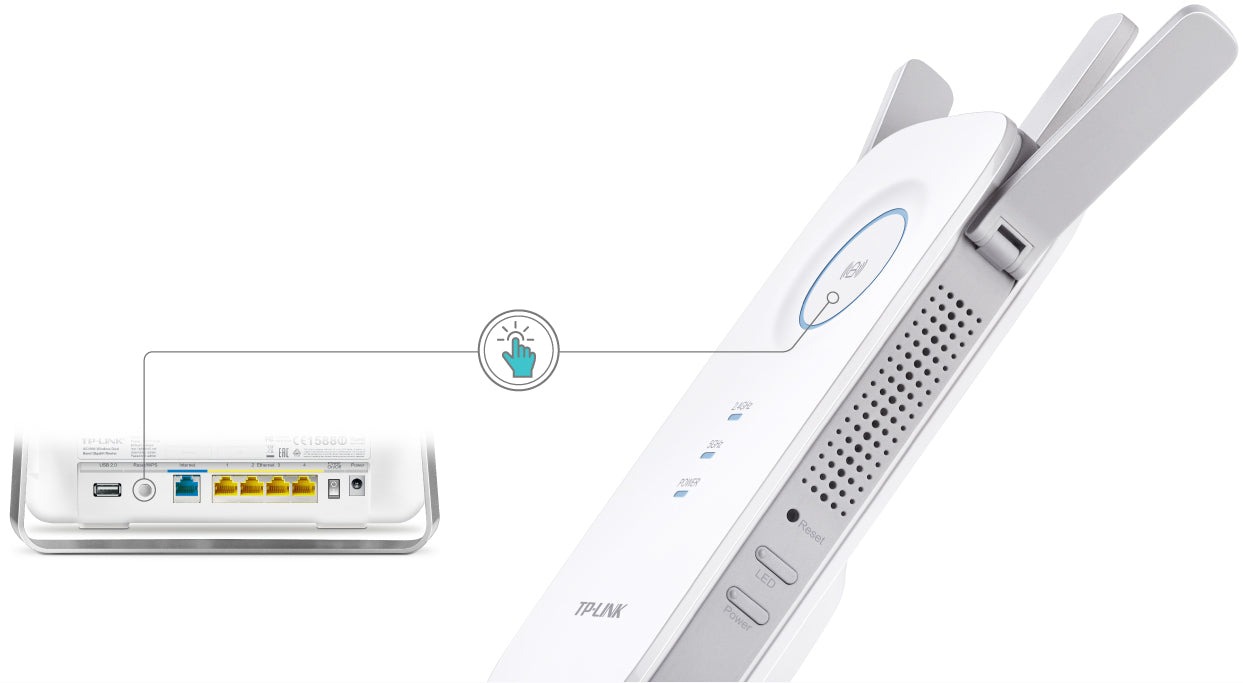 EXTENSOR DE COBERTURA WI-FI AC1750 RE450