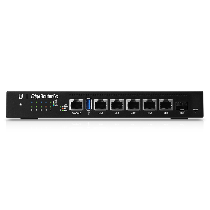 Router de Borde PoE ER-6P