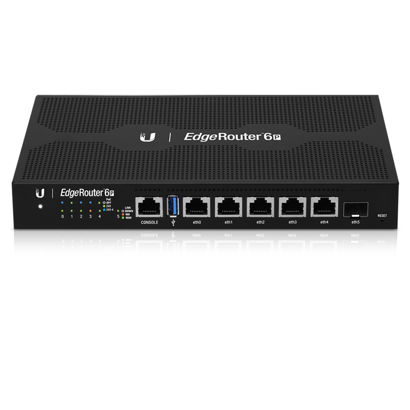 Router de Borde PoE ER-6P