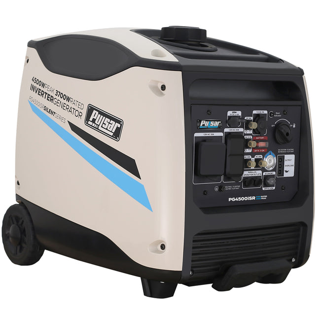Generador inversor de gasolina de 4.500 vatios