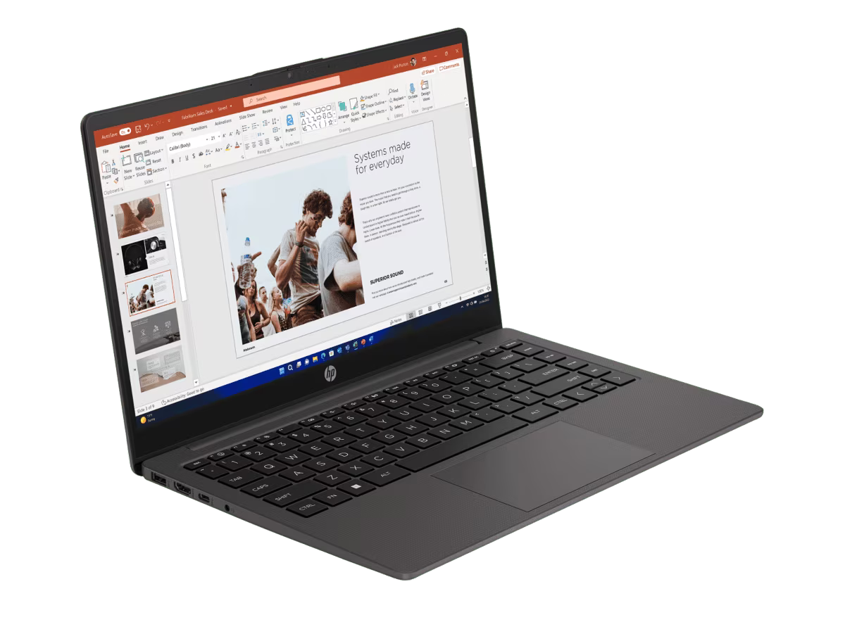 Portátil HP 245 G10 de 14" AMD Ryzen™ 3 7330U 81S72LT#ABM 512GB NVME