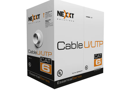 Cable UTP Cat6, Calibre 24AWG AB356NXT41 102metros