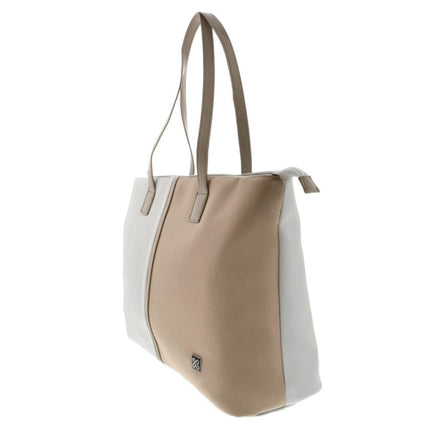 Bolso para Laptop hasta 15,6" Beige/Blanco KLB-461BG