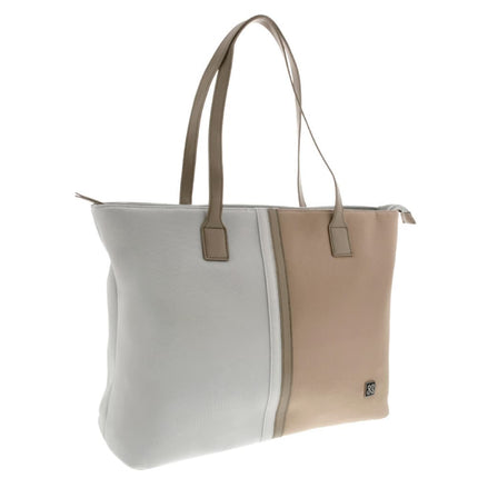 Bolso para Laptop hasta 15,6" Beige/Blanco KLB-461BG