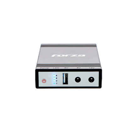 UPS y cargador portátil de 24W, pto USB, salidas de 5/9/12VCC