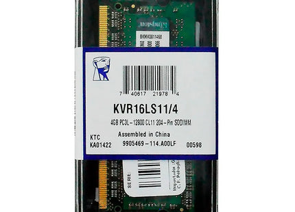 Memoria Ram DDR3 KVR16LS11-4