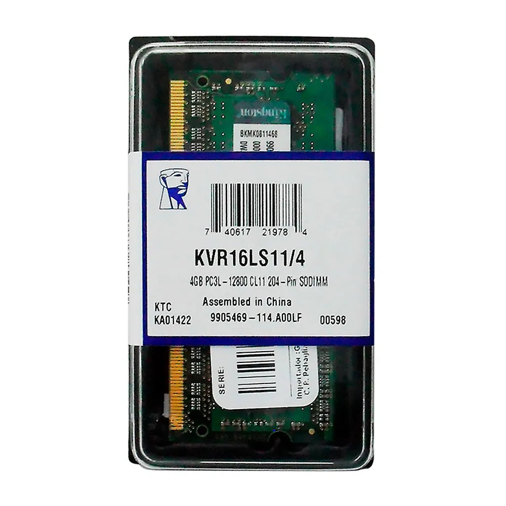 Memoria Ram DDR3 KVR16LS11-4