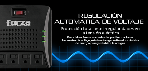 Regulador automático de voltaje 3000VA/1500W, 4 slds, RJ45-220V
