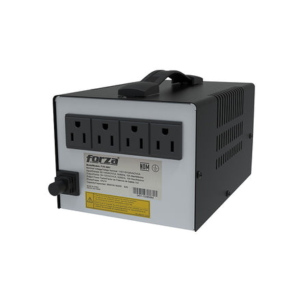 Regulador FVR-3601 forza 1800W Automático de Voltaje 3600VA 4 NEMA 5-15R