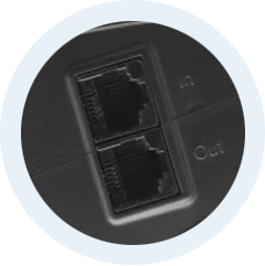 Image of Regulador automático de voltaje 3000VA/1500W, 4 slds, RJ45-220V