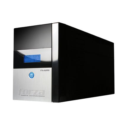 UPS FX-2200LCD 1200W interactiva 2200VA, 8 salidas, giga & coax, torre-120V