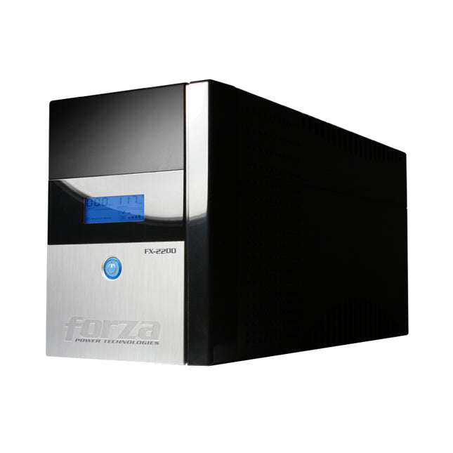 UPS FX-2200LCD 1200W interactiva 2200VA, 8 salidas, giga & coax, torre-120V