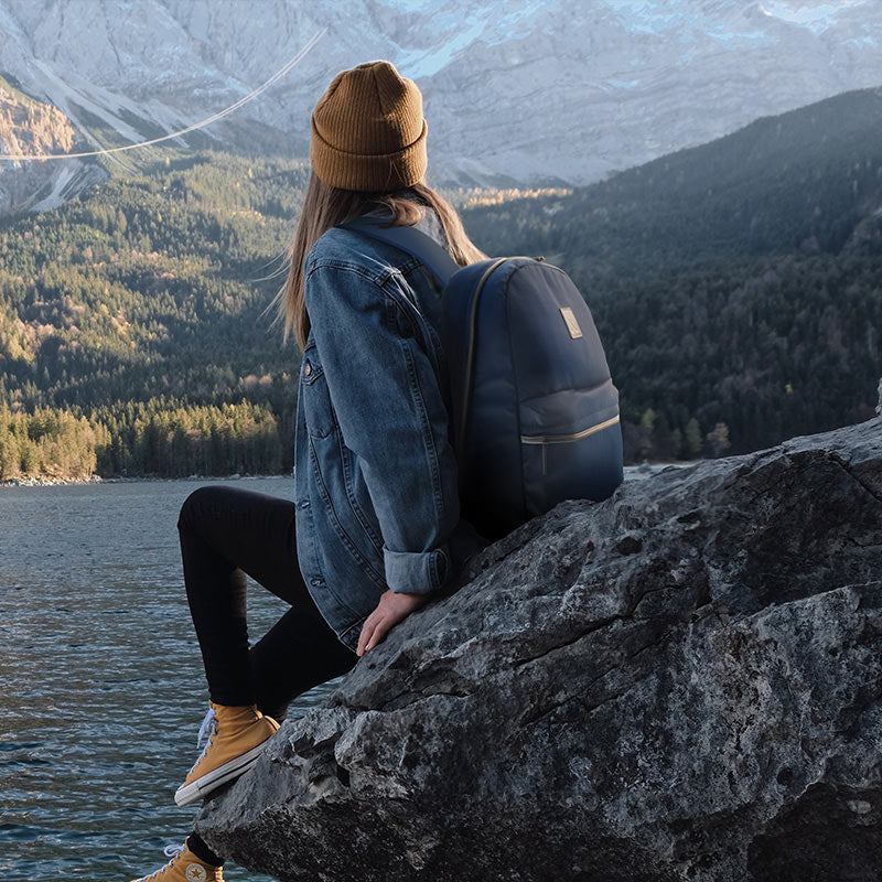 Mochila Berna 15,6”  KNB-406BL  Azul Acolchado KLIP XTREME