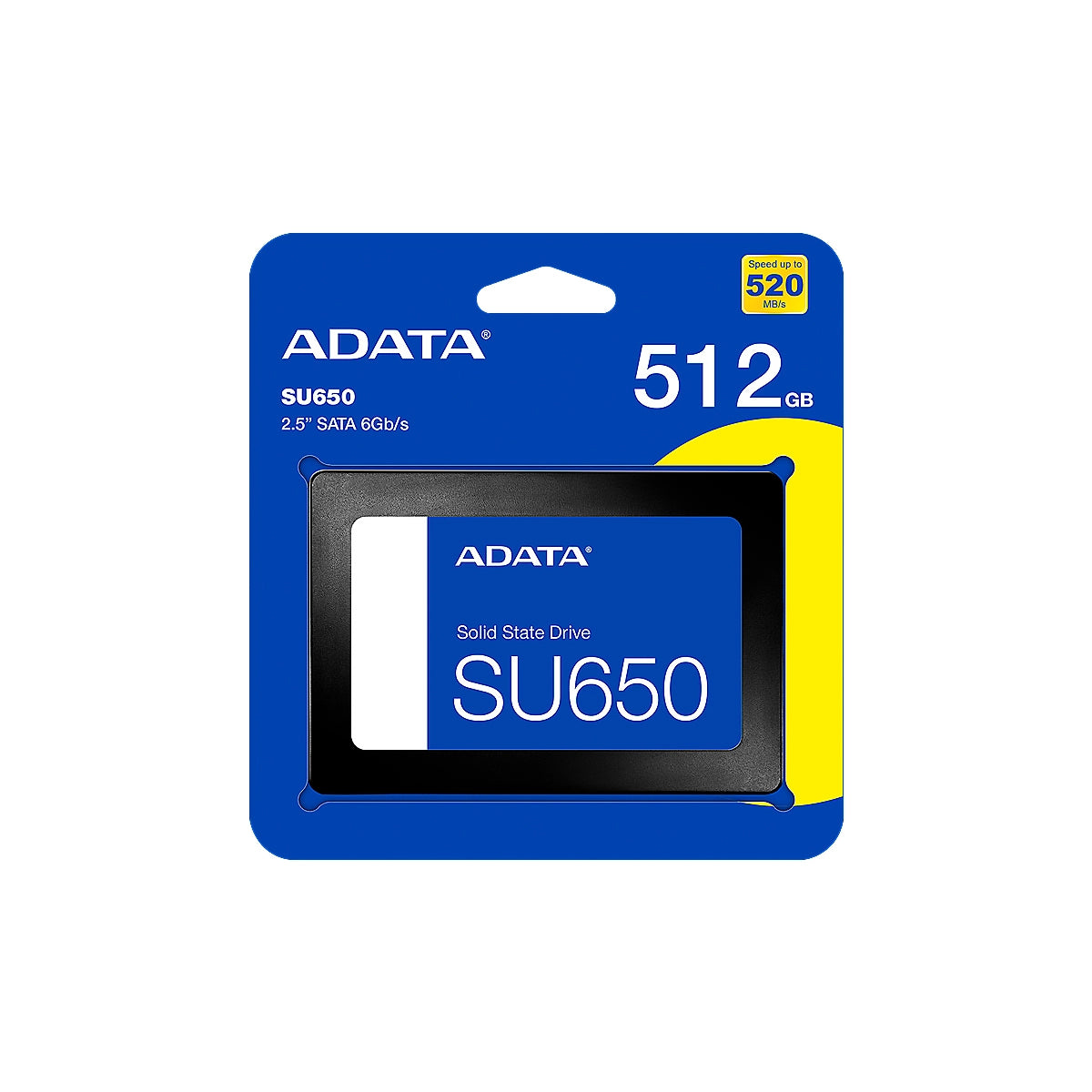 Image of SSD ADATA ULTIMATE SU650 512GB 2.5Inch 3D NAND SATA 6GB-s Hasta 520MB-s Interno