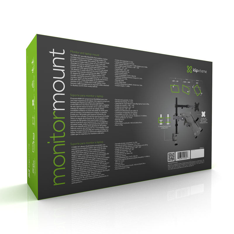 Image of Soporte para Monitor y Laptop KMM-301 13-22