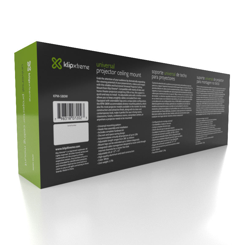 Image of Kit de Montaje KPM580W Inclinado para proyector