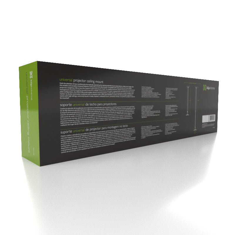 Soporte universal de techo para proyectores KPM-610B craga 33Lb