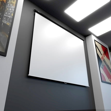 Pantallas de pared y techo KPS-303 100" (254 cm) 4:3 Matte White