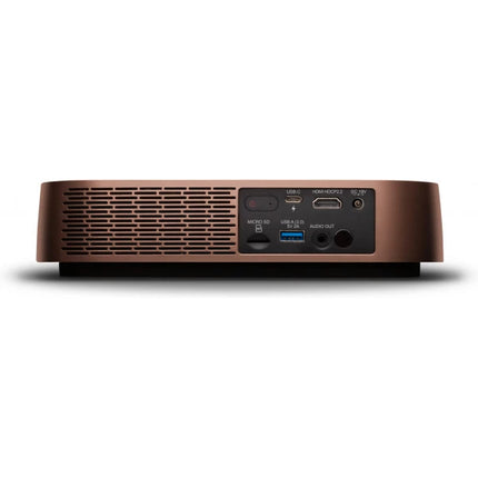 Proyector LED portátil inteligente Full HD 1080p con altavoces Harman Kardon