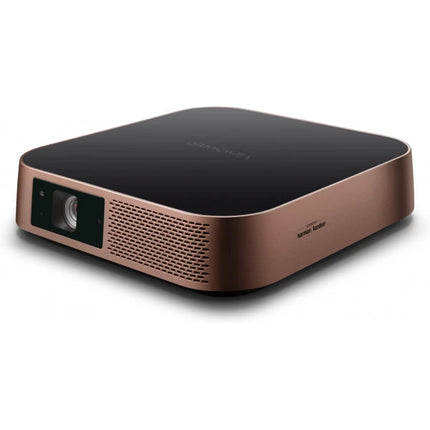 Proyector LED portátil inteligente Full HD 1080p con altavoces Harman Kardon