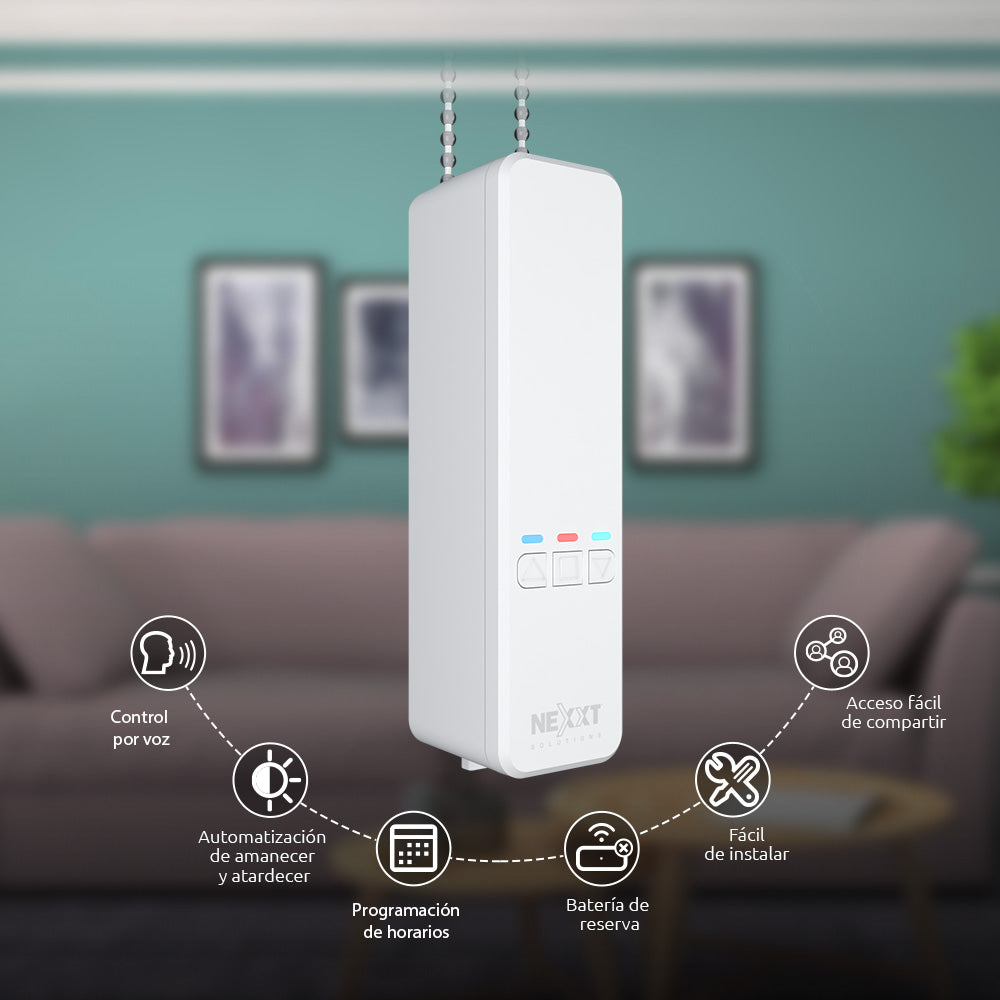Image of Controlador inteligente motorizado para persianas Wi-Fi NHA-B100