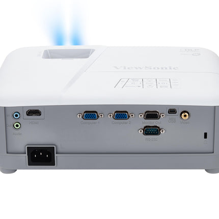Proyector SVGA DLP de 3800 lúmenes para espacios pequeños PA503S