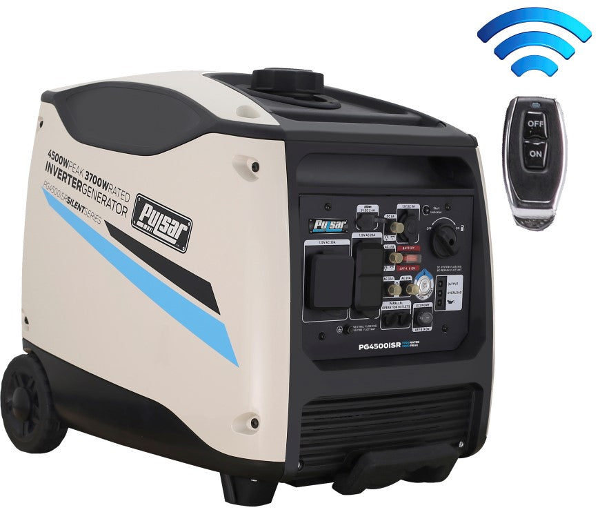 Generador inversor de gasolina de 4.500 vatios