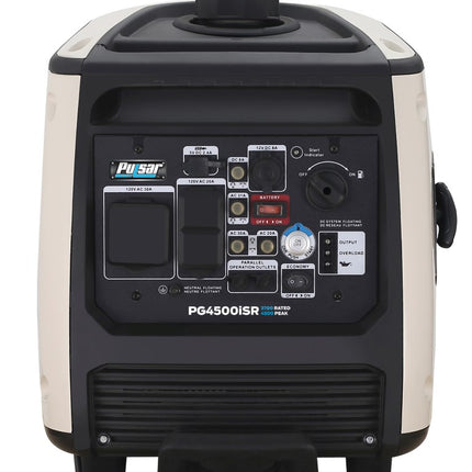 Generador inversor de gasolina de 4.500 vatios