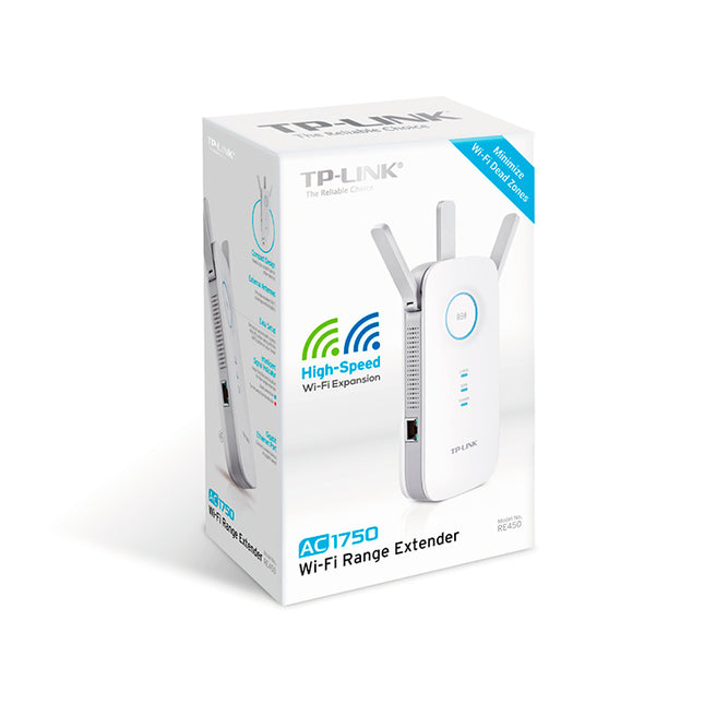 EXTENSOR DE COBERTURA WI-FI AC1750 RE450