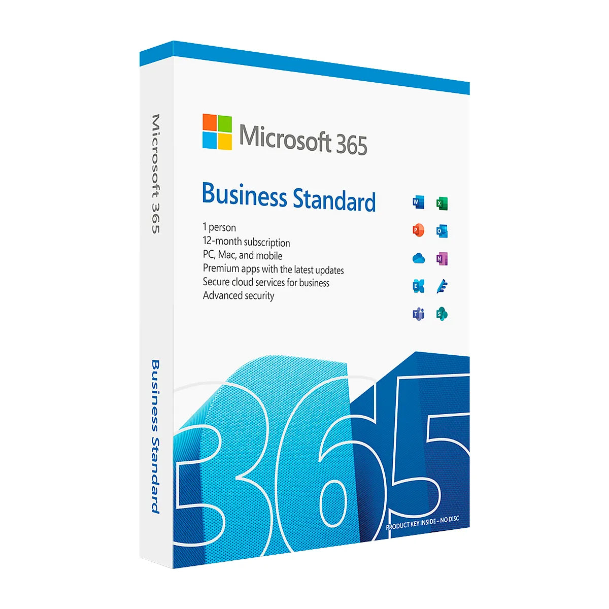 Microsoft Office 365 EMPRESA Standard ESD (Suscripción) Compatible con PC-MAC-IOS-IPADOS-ANDROID