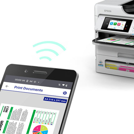 Impresora Multifuncional a Color WorkForce Pro EM-C800 para Grupos de Trabajo C11CK19301