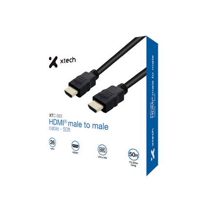 Cable con conector HDMI® macho a HDMI® macho