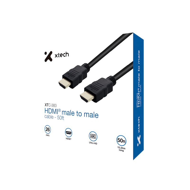 Cable con conector HDMI® macho a HDMI® macho