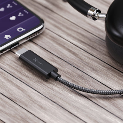 Adaptador USB-C® macho a conector 3,5mm hembra para audífonos XTC-509