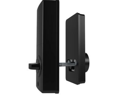 Cerradura inteligente con conexión Wi-Fi NHS-D100 color negro MM106NXT56