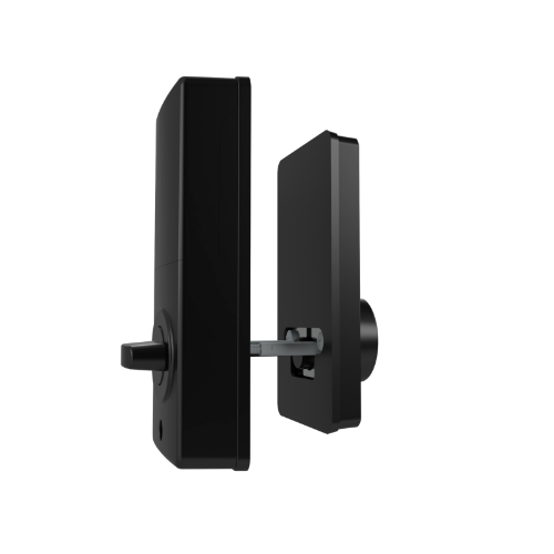 Cerradura inteligente con conexión Wi-Fi NHS-D100 color negro MM106NXT56