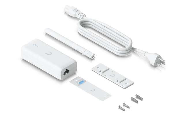 Adaptador PoE de puente inalámbrico plug-and-play con UniFi WiFi Auto-Link integrado.