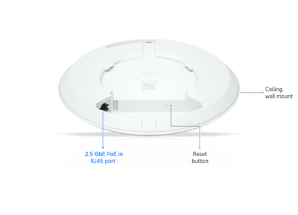 Ubiquiti - Wireless access point - U7-Lite Compact 115mts2 200 clientes