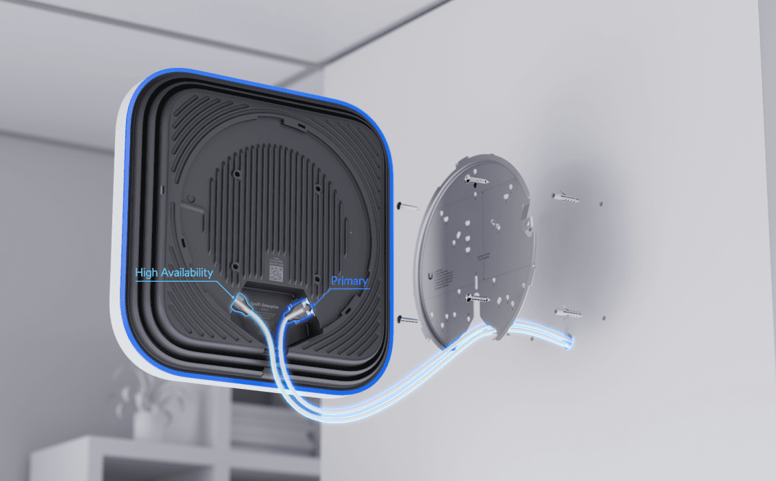 Image of Punto de acceso interior de nivel empresarial con rendimiento WiFi 7 de 10 transmisiones