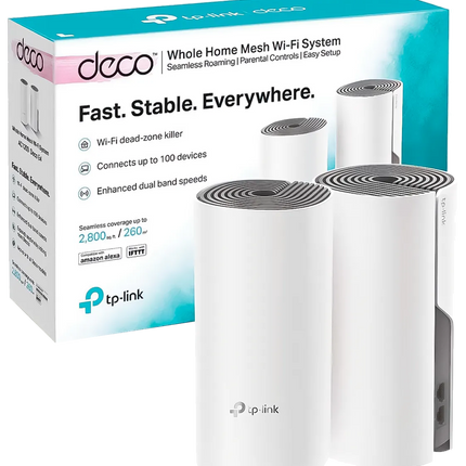 Sistema de Wi-Fi en malla para toda la casa AC1200 DECO M4 (2-PACK)