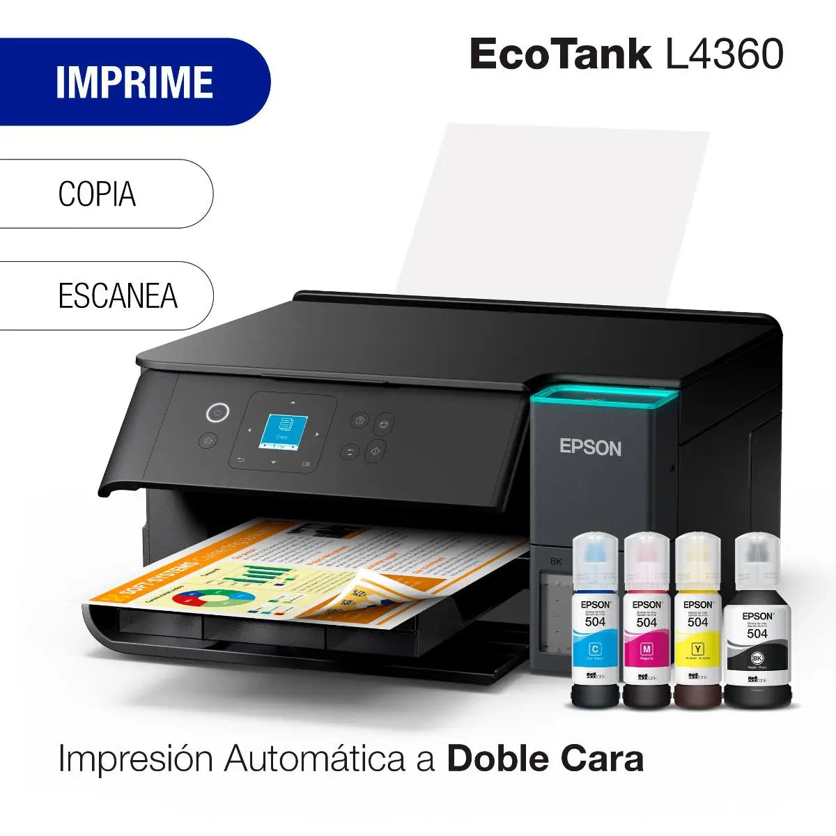 Impresora multifuncional Epson EcoTank L4360