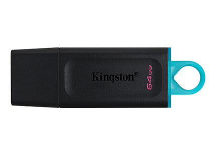 Memoria Flash 64GB USB3.2 Gen 1 Exodia Black Teal DTX/64GB Kingston
