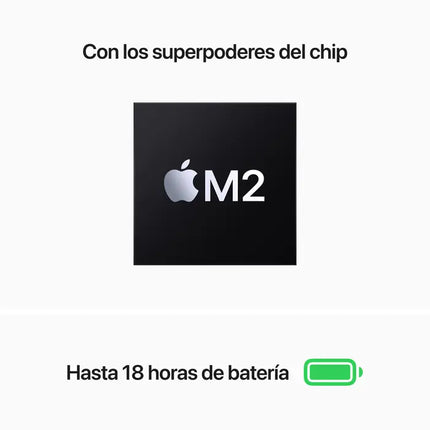 Apple MacBook Air 13" M2 512 GB 8 GB color Medianoche MLY43E/A