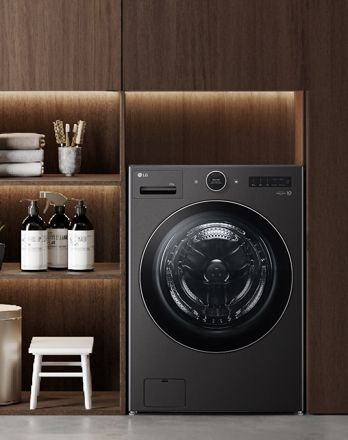 Lavadora 23 kg TurboWash360™ AI DD™ con vapor