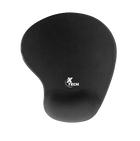 Mouse pad con wrist pillow black XTA526 Xtech  
