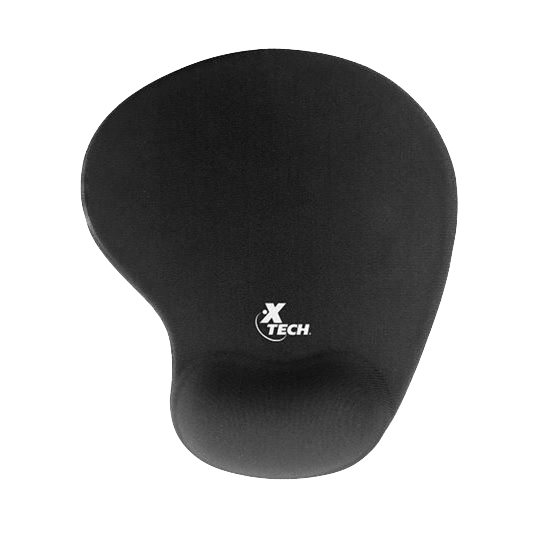 Mouse pad con wrist pillow black XTA526 Xtech  