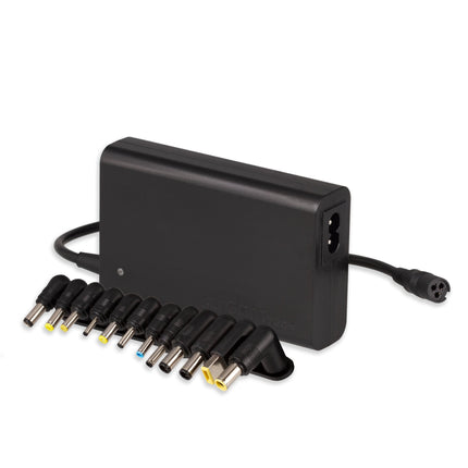 Cargador universal SLIM PARA LAPTOP ARG-AC-0097 90W 100-240V BLACK ARGOM