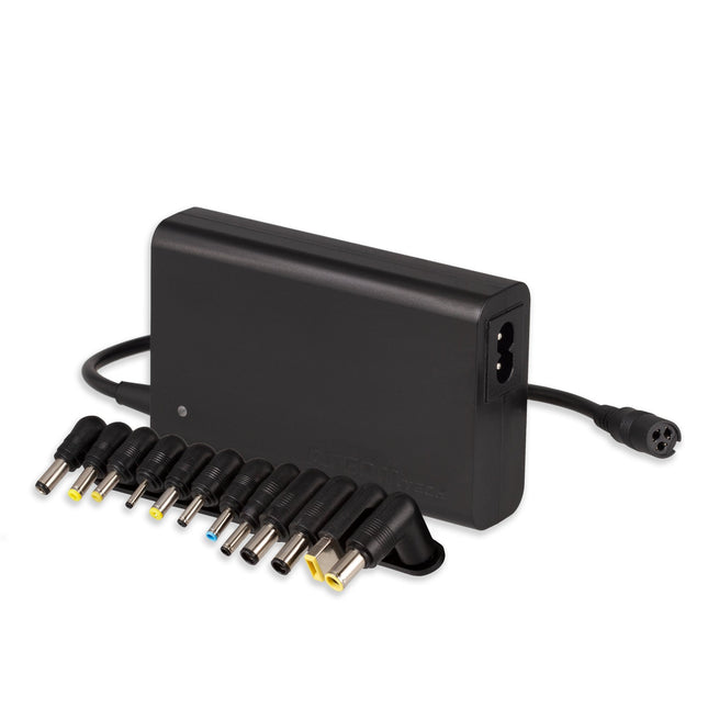 Cargador universal SLIM PARA LAPTOP ARG-AC-0097 90W 100-240V BLACK ARGOM