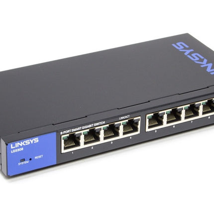 Switch Gestionado Linksys Smart LGS308 Gigabit 8 puertos